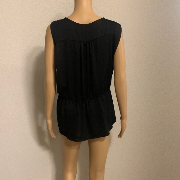 Black Sleeveless Blouse by dip, Size XXL, Excellent Condition! - Picture 4 of 6